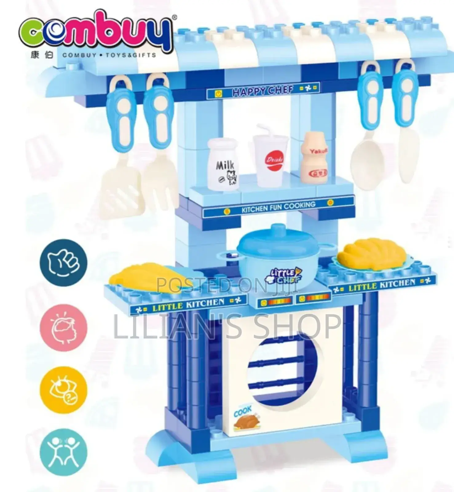 Kids Educational Kitchen Play Set