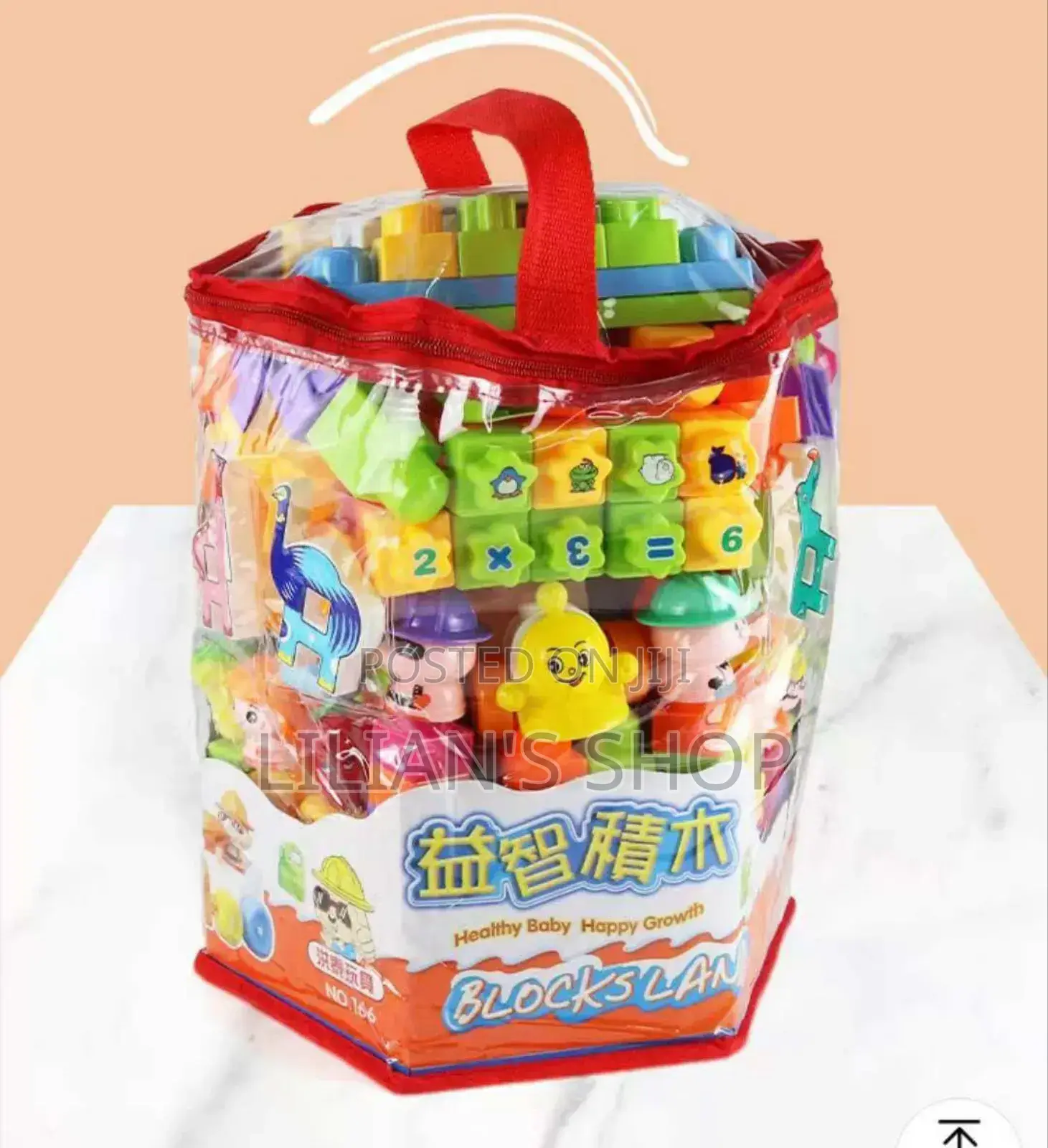 Large Plastics Kids Building Blocks