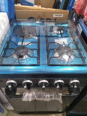 Stand Cooker 50x50 3-Burner Light Gas Cooker Stove With Oven