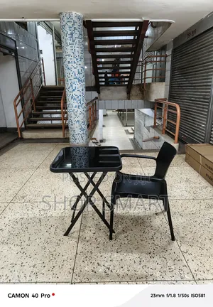 Photo - Plastic All Size Chair and Foldable Table