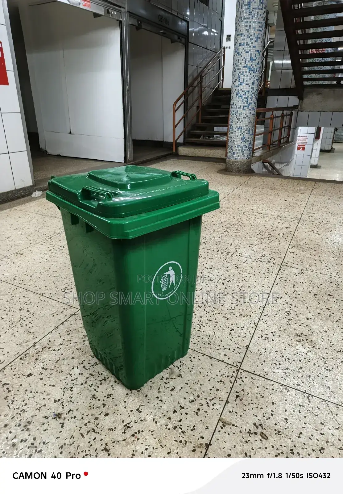 Plastic Garbage Dust Bins 100ltrs