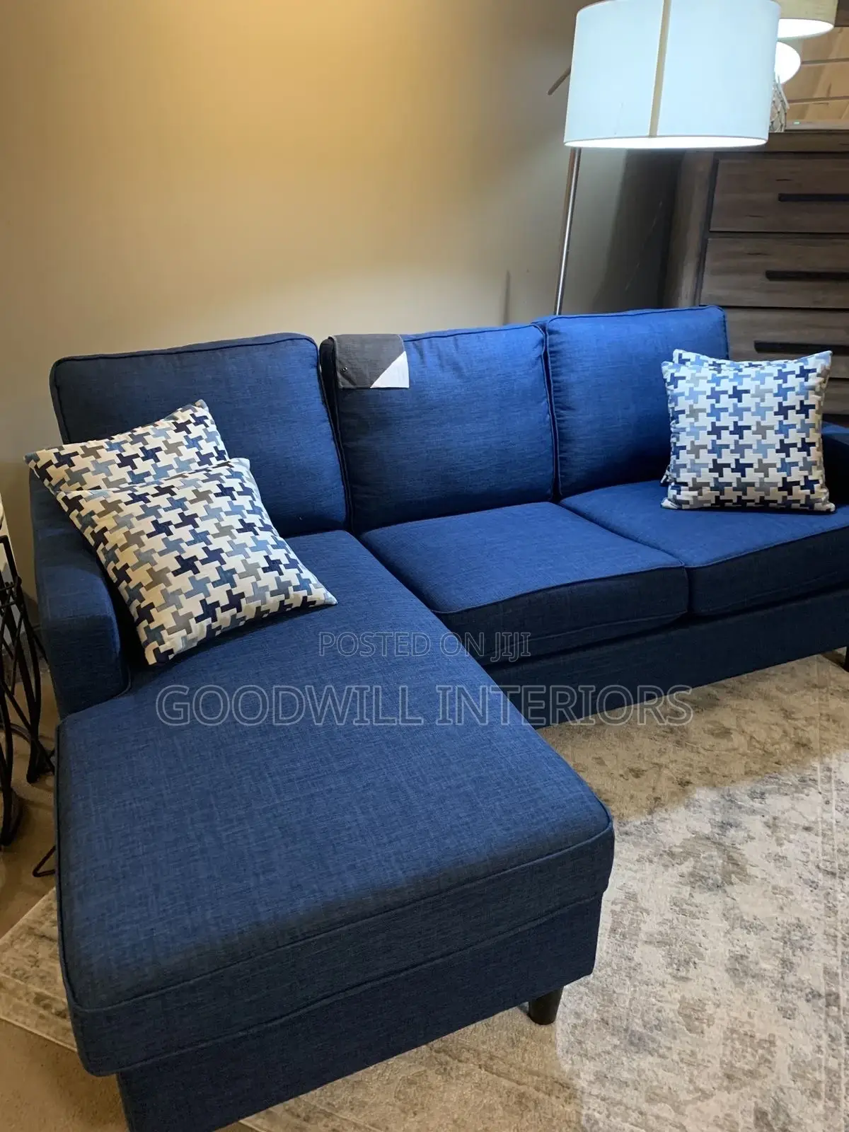 Mini L Shape Five Seater Sofa Set