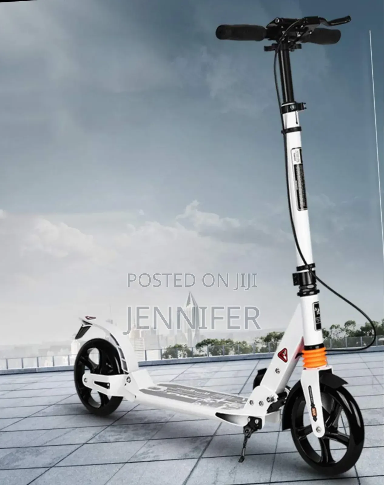 Adult Kick Scooter Foldable With Large Wheels