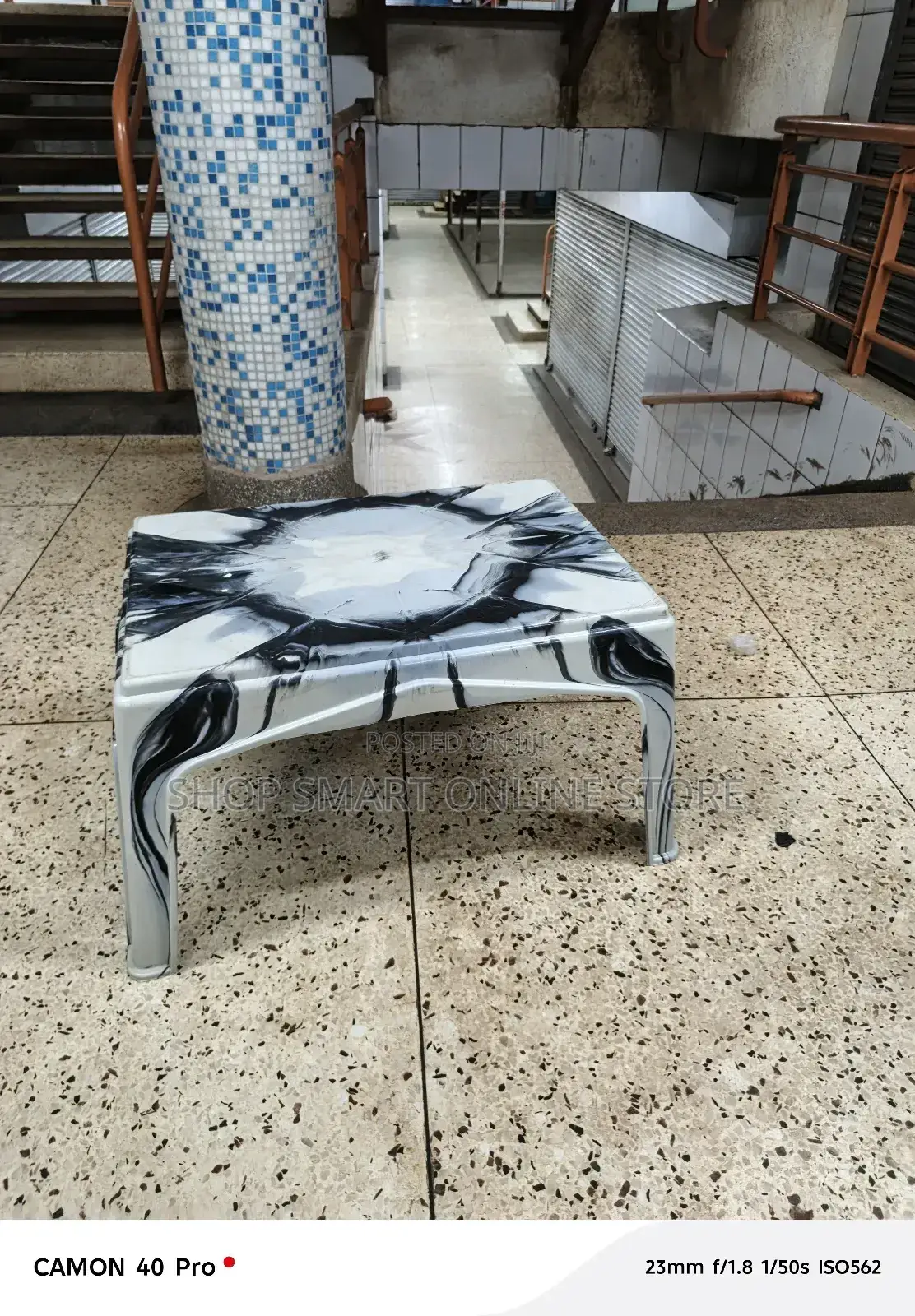 Plastic Tables Multicolored