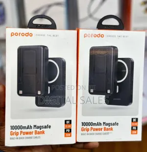 Porodo 10000mah Magsafe Grip Power Bank.