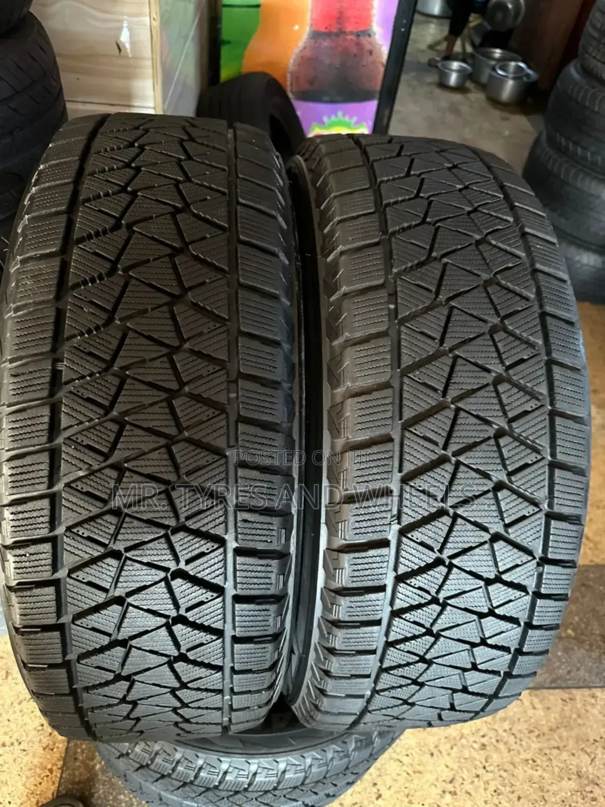 225 60 R17 Bridgestone Blizzak the Pure Original Tires.