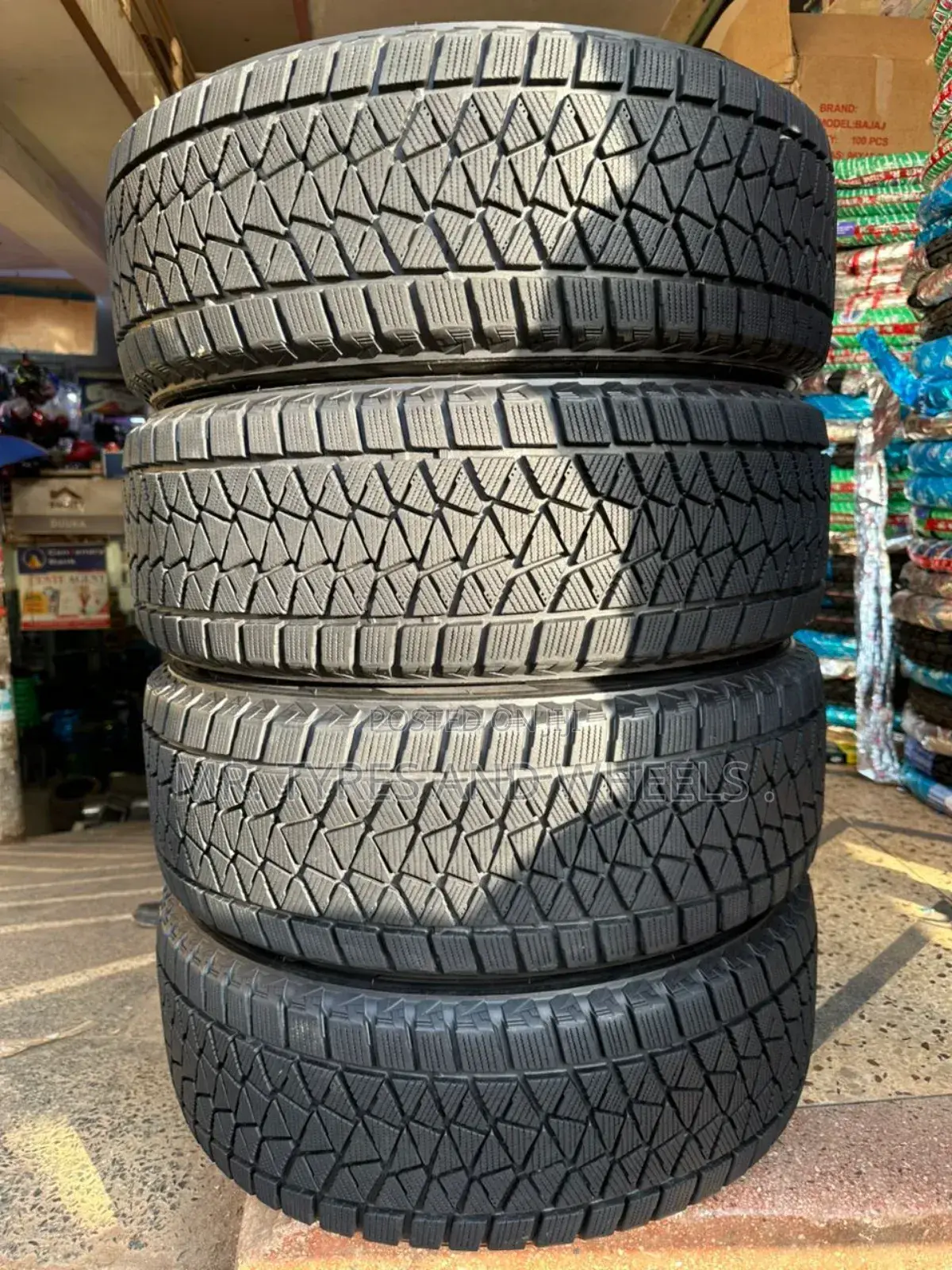 225 60 R17 Bridgestone Blizzak the Pure Original Tires.