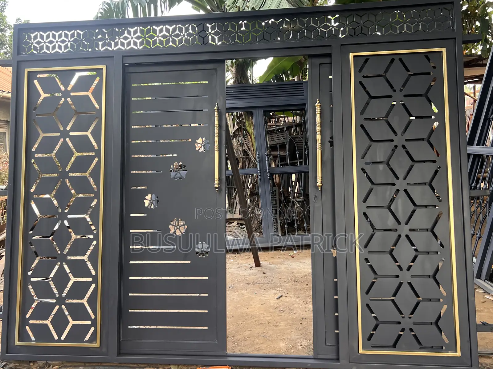 Golden Sliding Door 8ft by 10ft