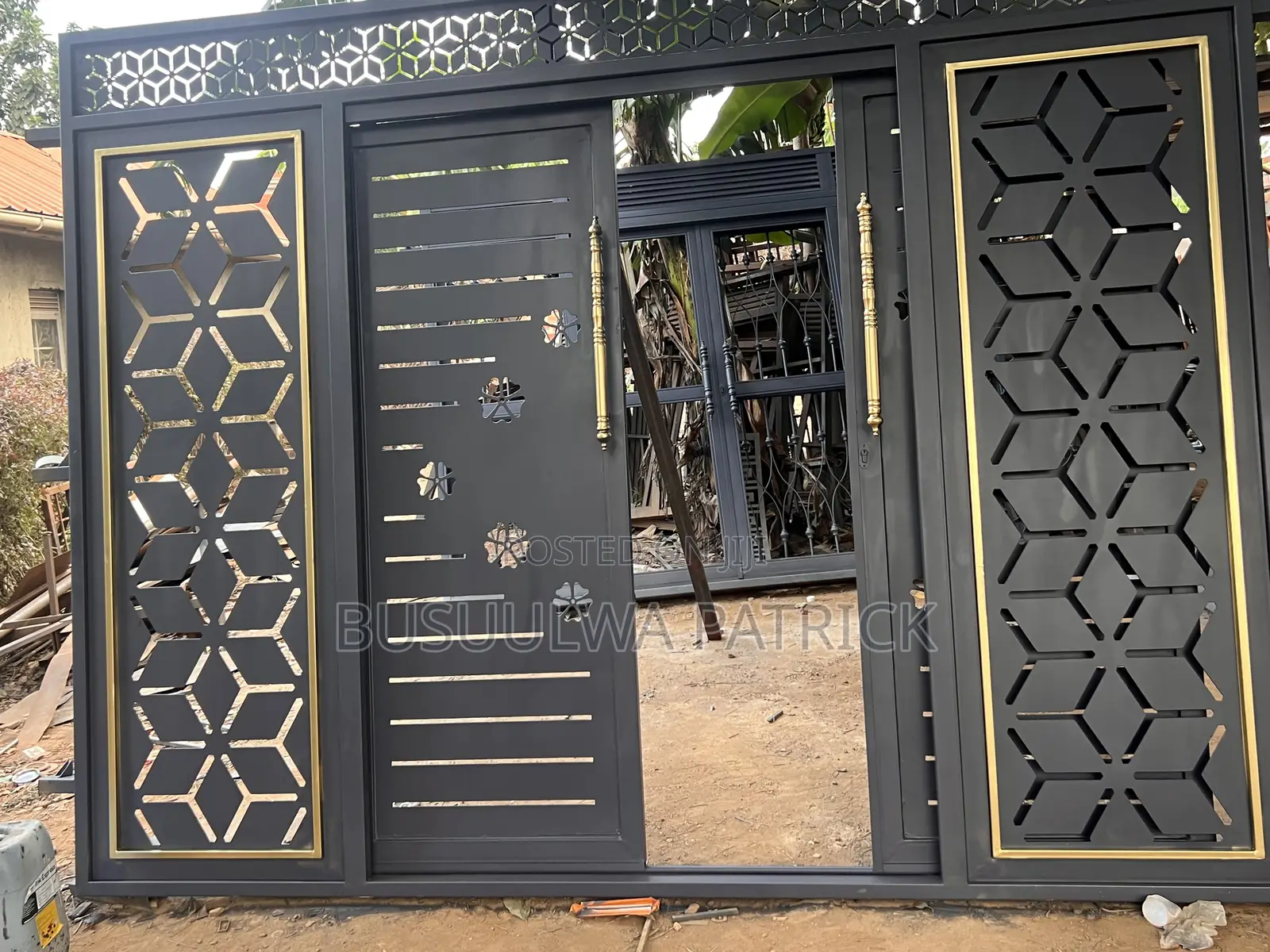 Golden Sliding Door 8ft by 10ft