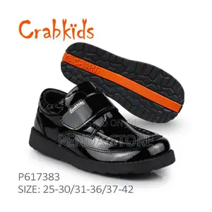 Crabkids Boys Genuine Leather School Shoes Crabkids Shoes