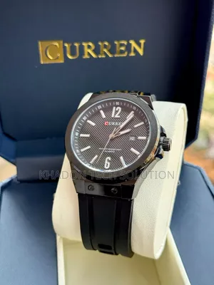 Curren Analog FTP Rubber Luxury Watch in All Colors