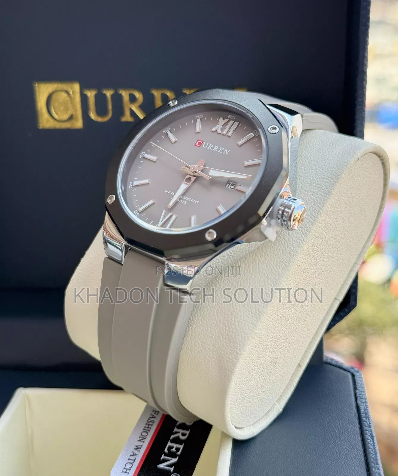 Curren Analog FTP Rubber Luxury Watch in All Colors