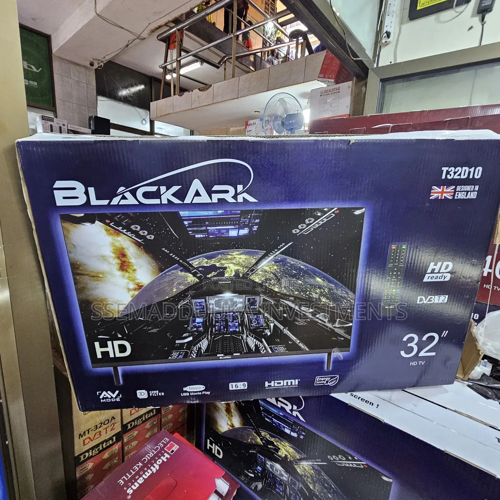 Black Ark 32inches Digital Tv