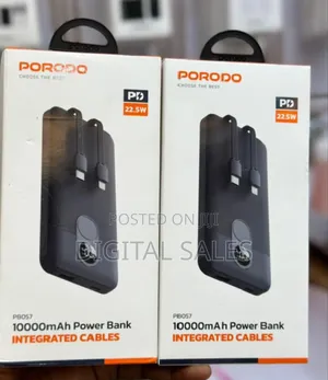 Portable Porodo Power Bank