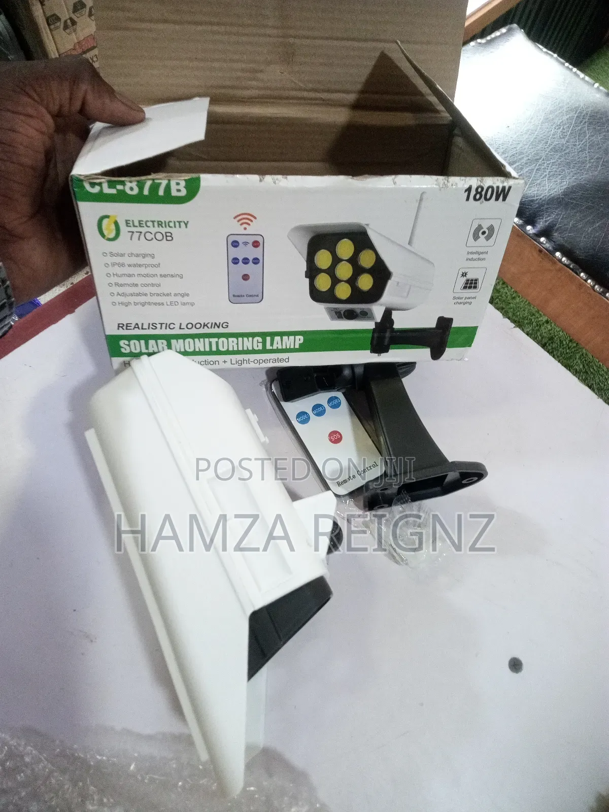 Solar Led Lamp Human Body Induction Motion Sensor