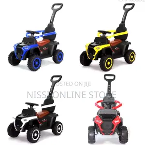 Kid's Rechargeable Push Car With Remote