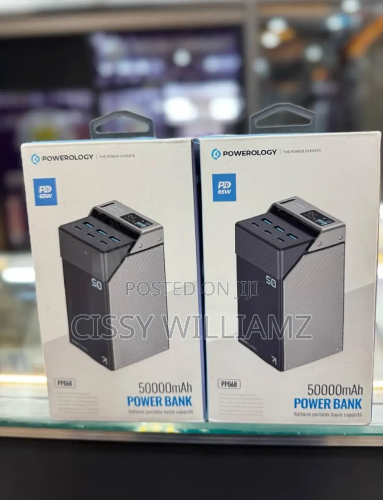 Powerology 50000mah Power Bank Laptop Power Bank