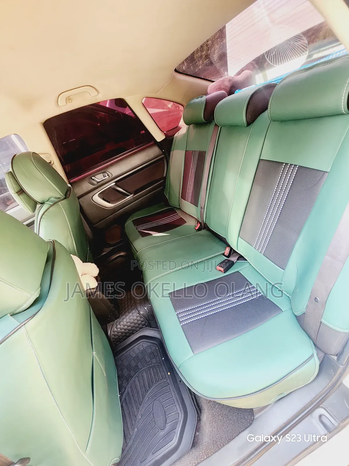 Green Car Seat Covers