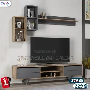 Tv Stand With Shelves