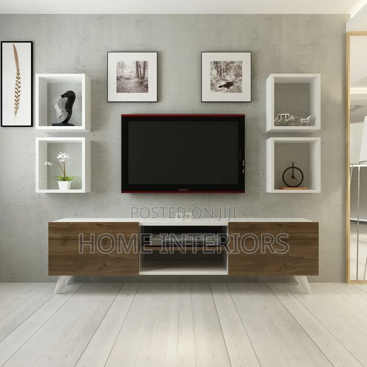 Tv Stand With Shelves