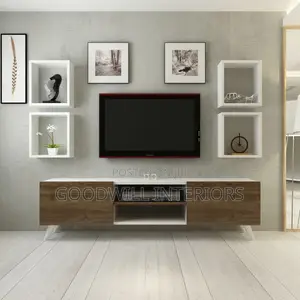 Tv Stand With Shelves