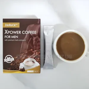 Jieruck Strong Xpower Coffee for Men Natural Herbal Maca