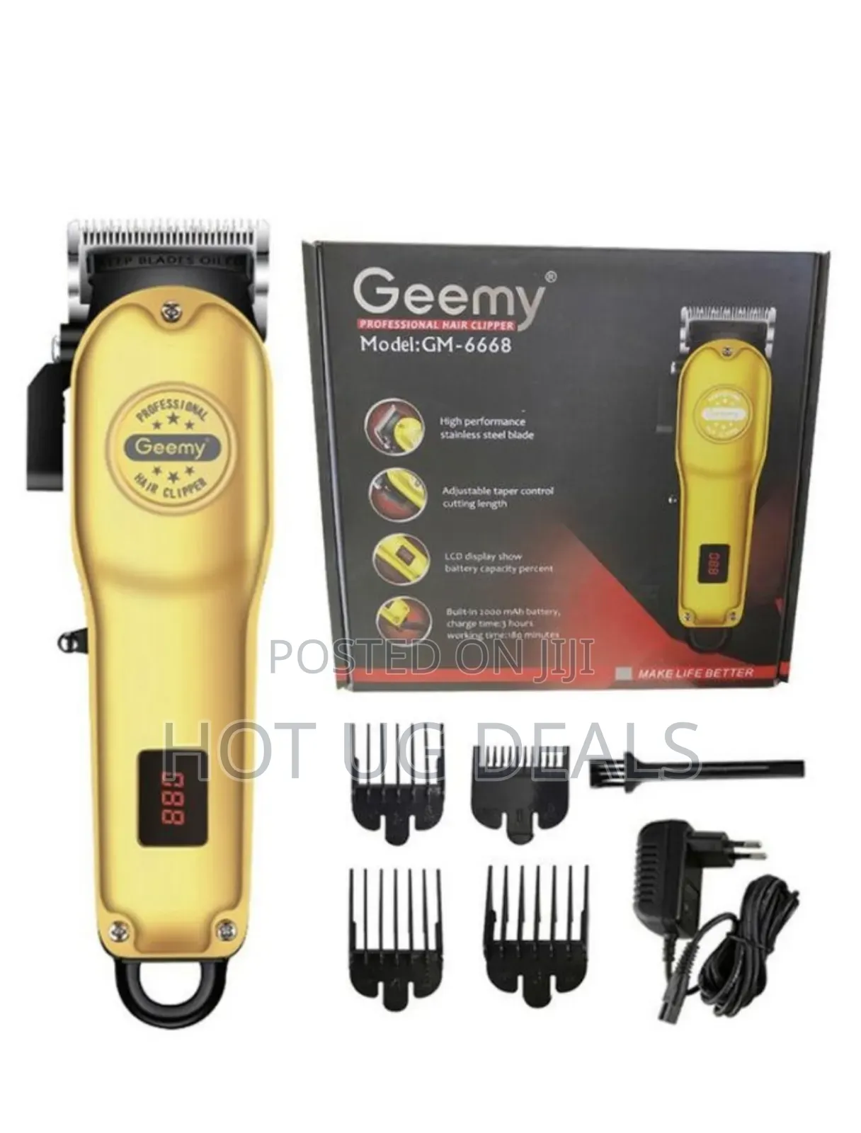 Geemy Cordless Professional Shaving Hair Trimmer