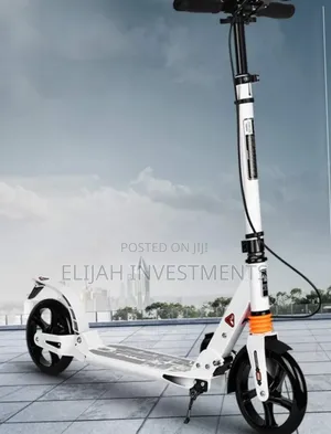 Adult Scooter With Dual Suspension and Big Wheels