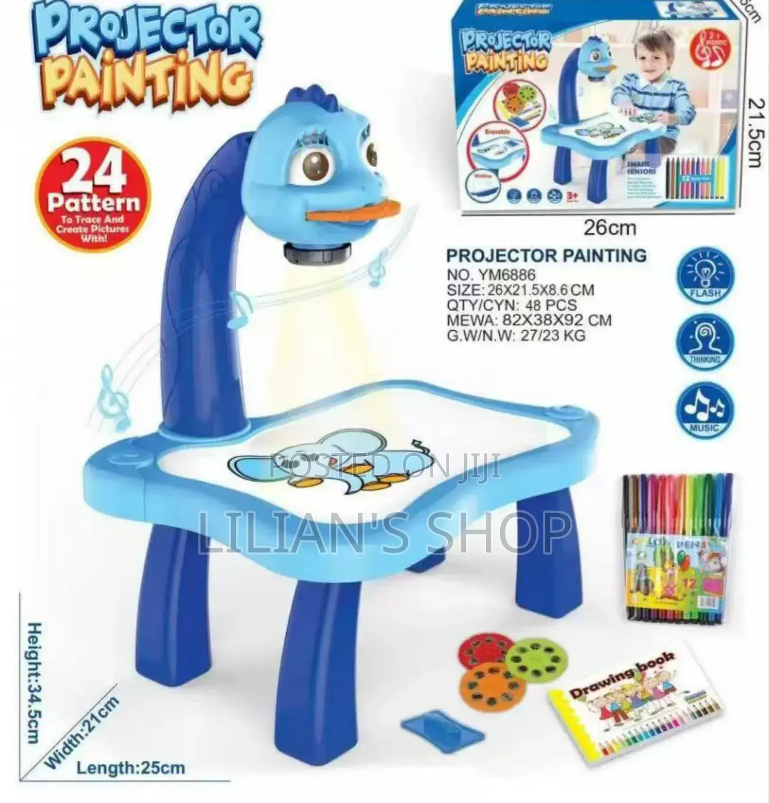 Kids Projector Painting