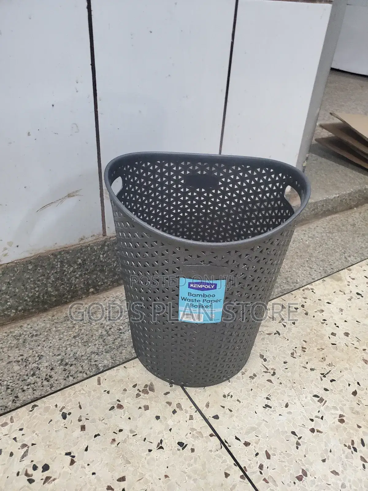 Open Plastic Dust Bins