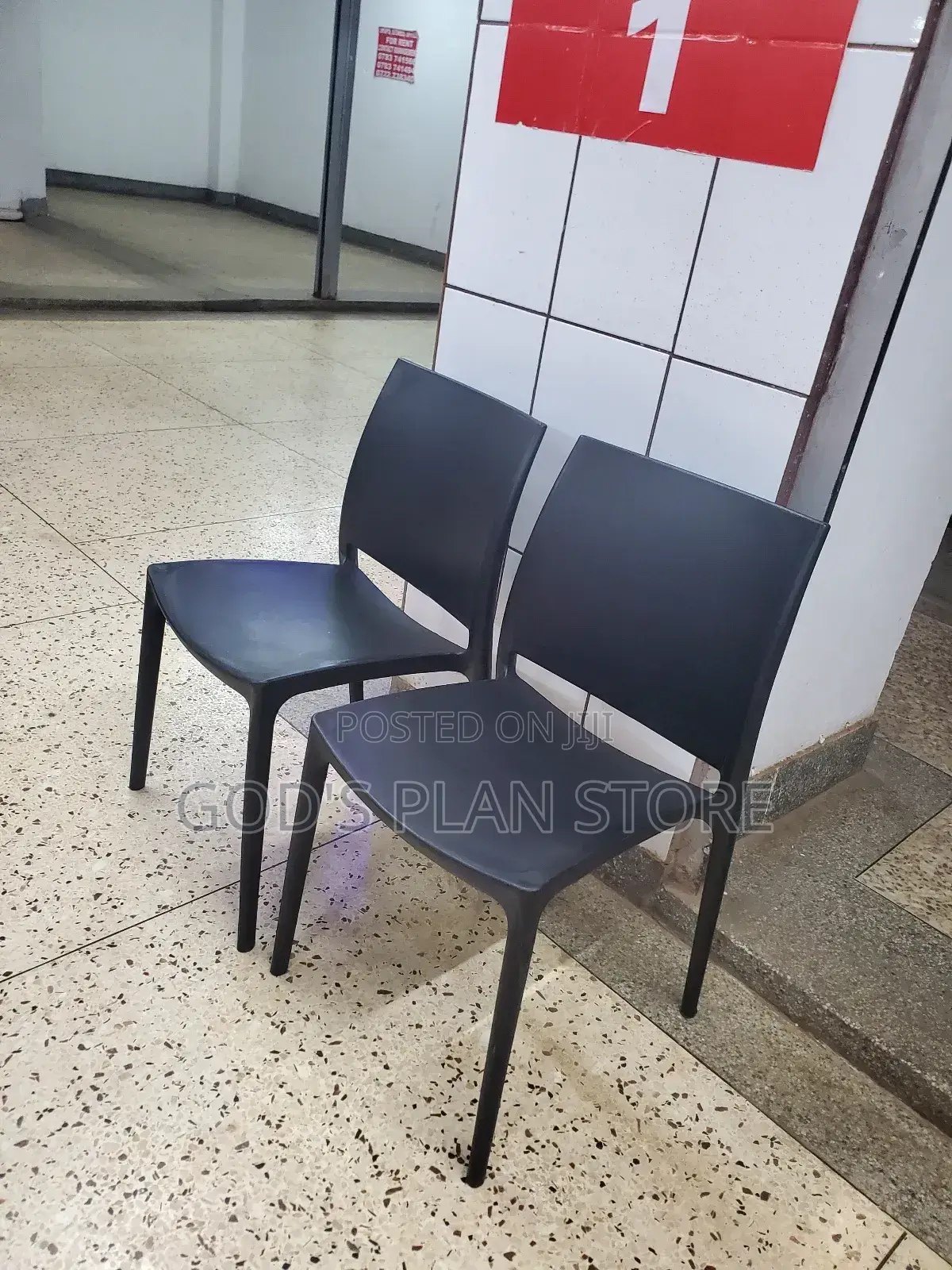 Portable Plastic Chairs Plastic Chairs Black