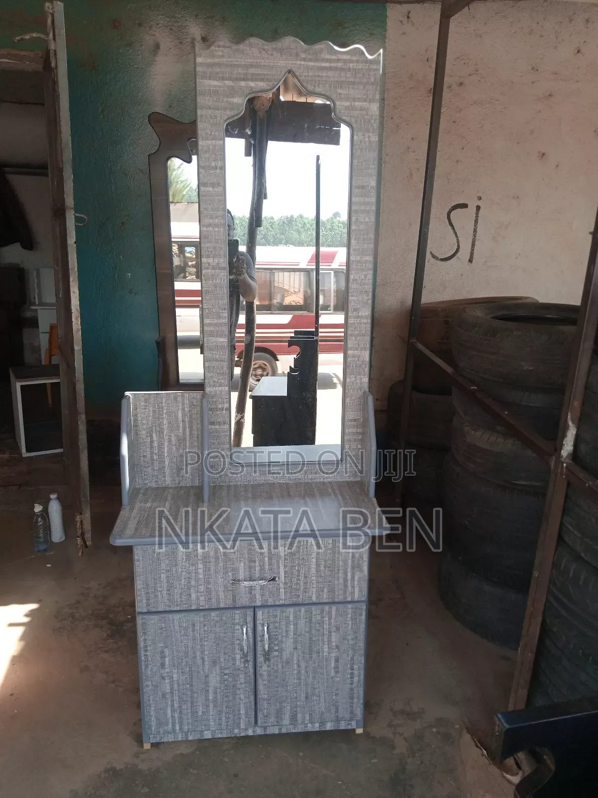 Zebra Dressing Mirror
