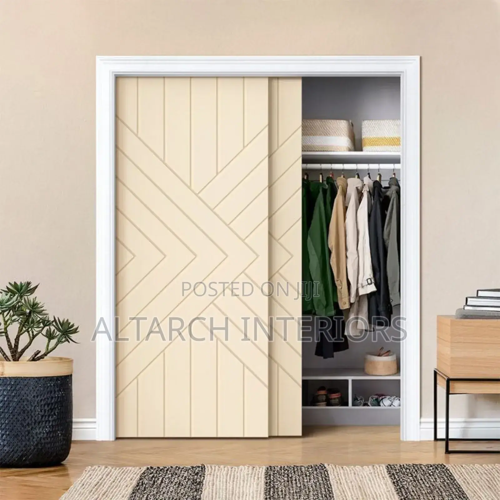 Inbuilt Wardrobe With Sliding Doors
