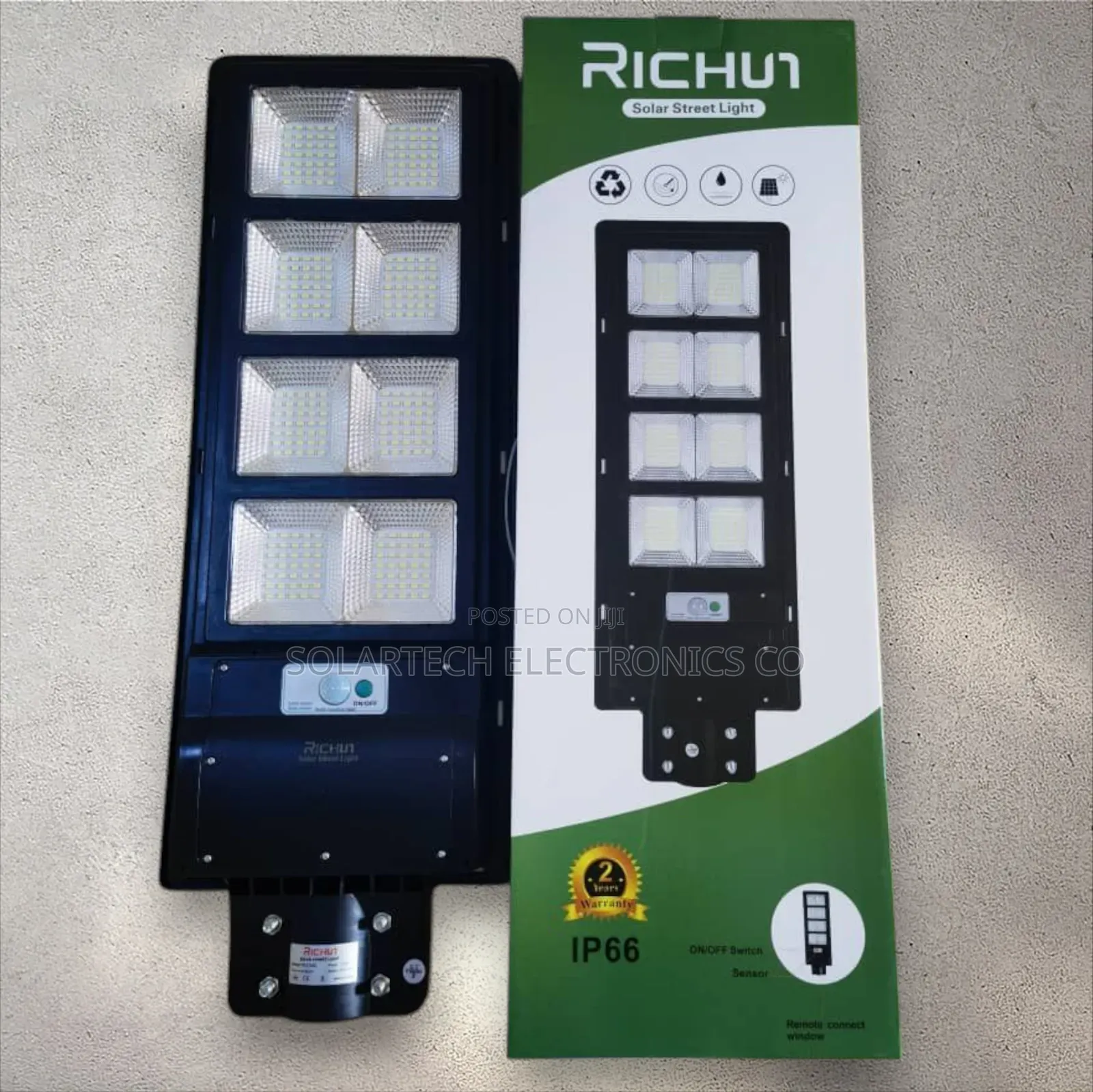 500w Original Richur Led Solar Street Lights Zakn