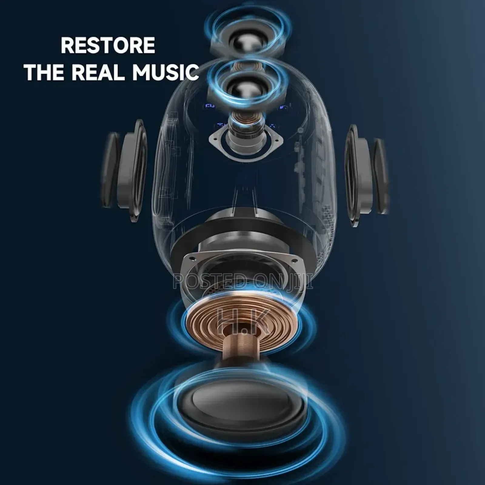 Zealot S64 Super Bass Wireless Speaker.