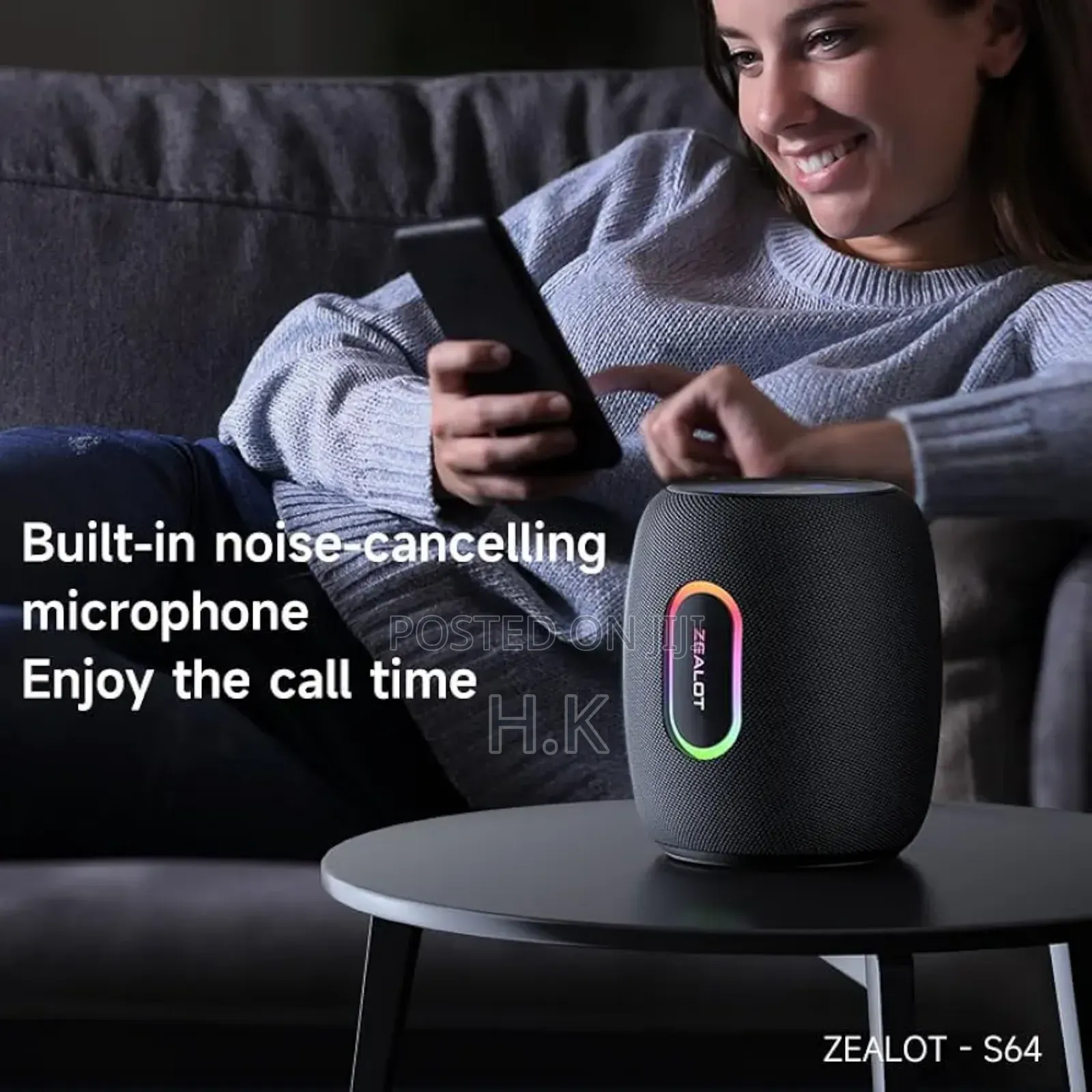 Zealot S64 Super Bass Wireless Speaker.