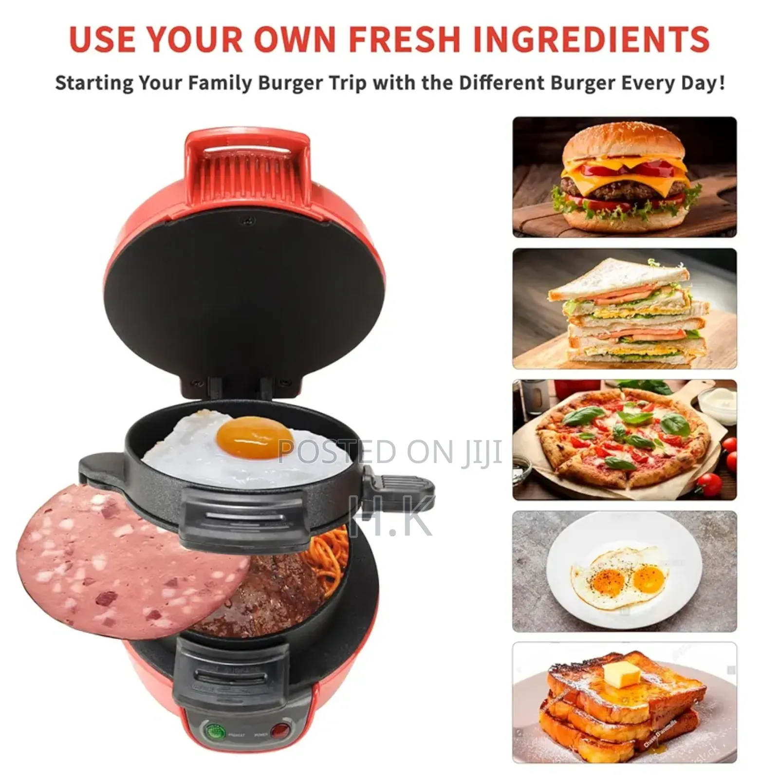 Raf Burger Maker, Model R.666