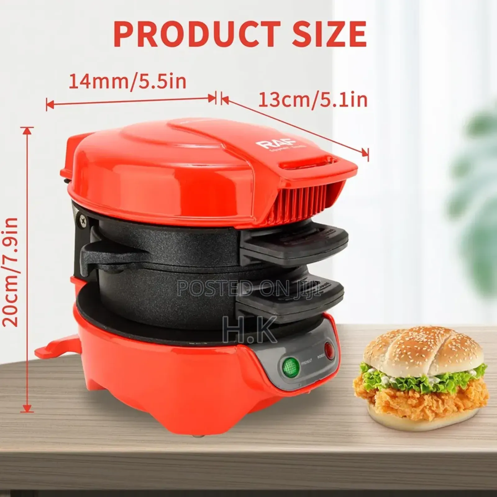 Raf Burger Maker, Model R.666