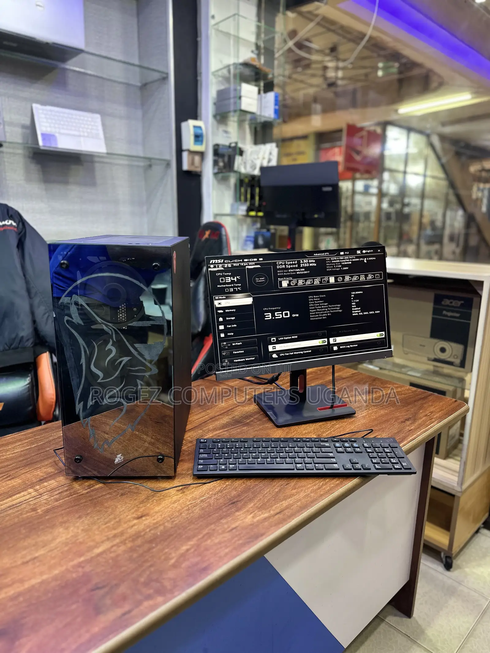 New MSI Gaming 27 6QE 16GB Intel Core I5 SSHD (Hybrid) 1T
