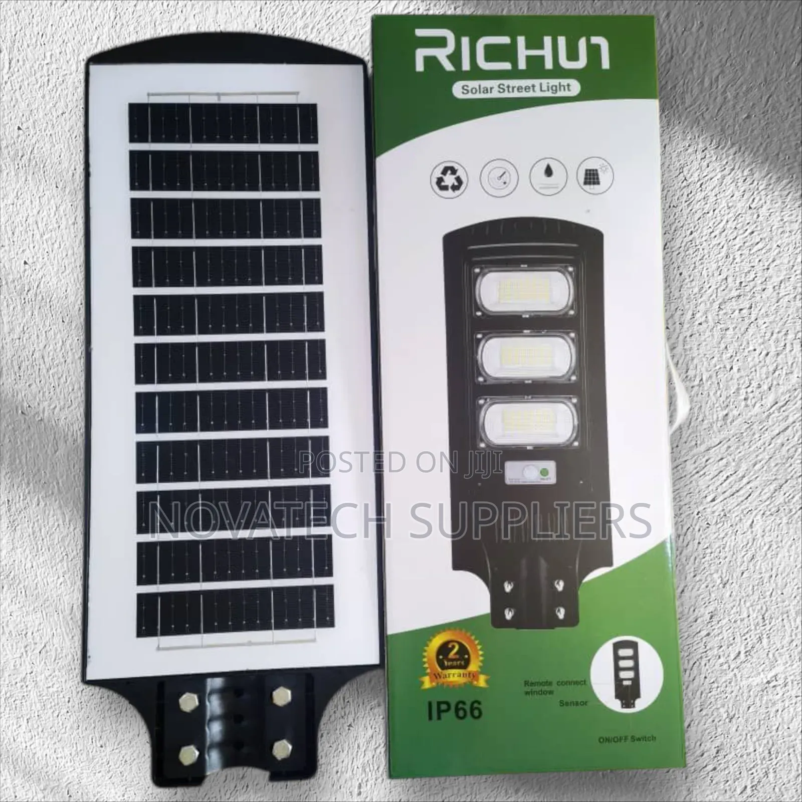 150w Richur Led Solar Street Lights/ Has Sensors