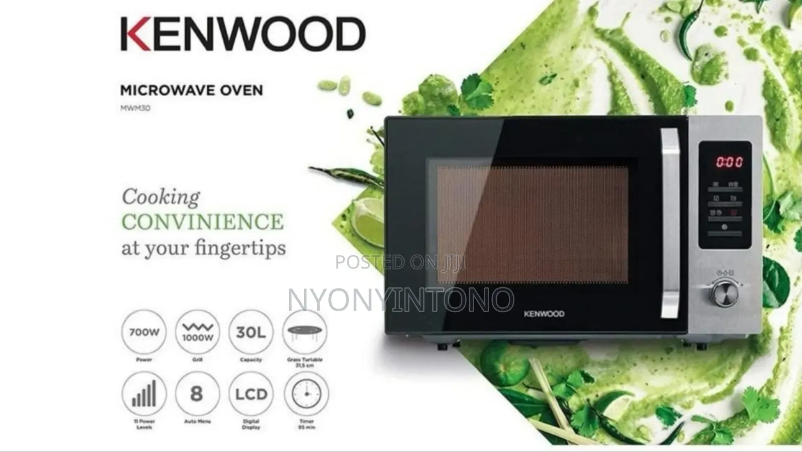 Kenwood 30liters Digital Microwave Oven With Grill