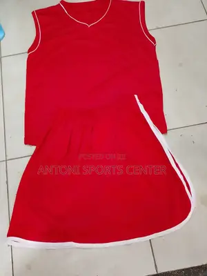 Netball Uniform Red Color