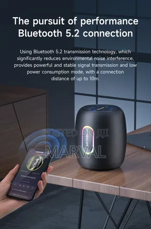Zealot S64 50w Wireless Speaker, Outdoor Portable Subwoofer