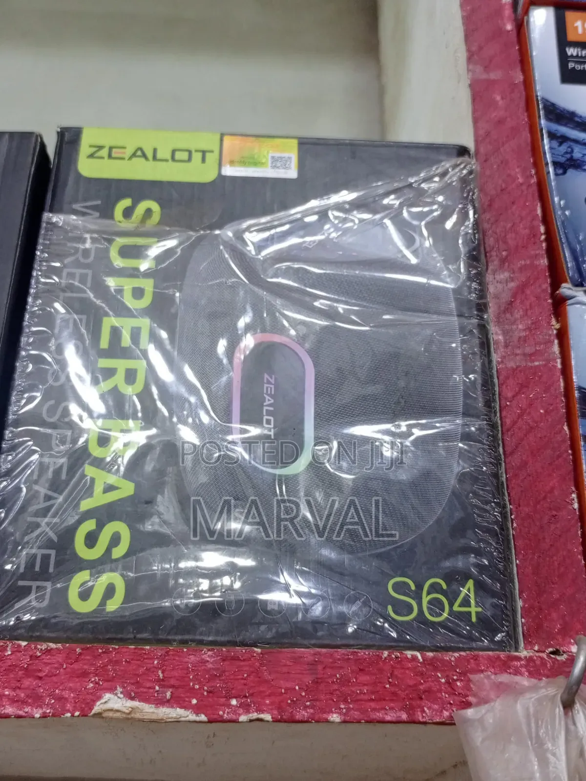 Zealot S64 50w Wireless Speaker, Outdoor Portable Subwoofer