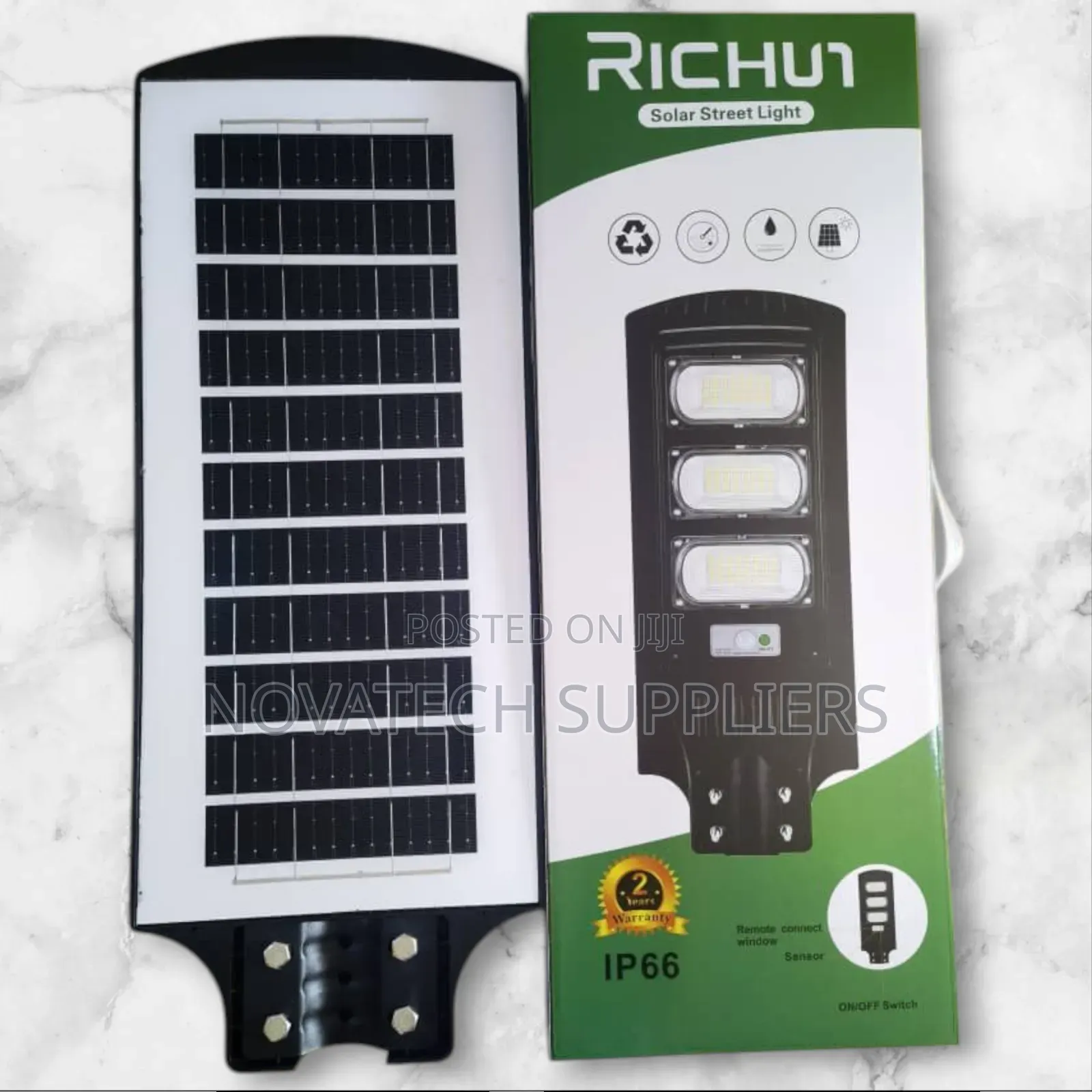150w Original Richur Led Solar Street Lights Qwok