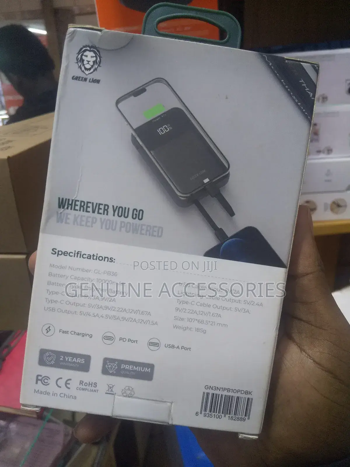 Geenlion 10000mah Powerbank