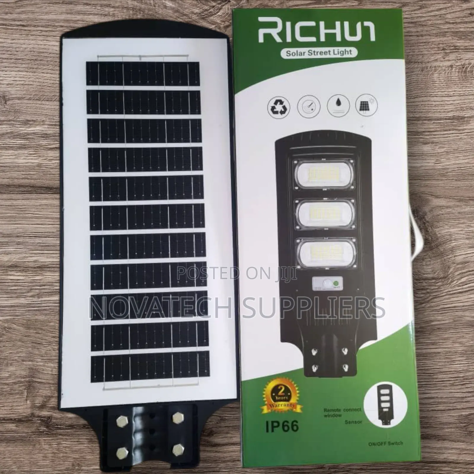 150w Richur Led Solar Street Lights Wokn