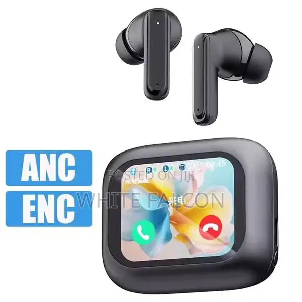 Lx-10 Wireless Ear Buds Anc Bluetooth V5.4,Touch Screen Pod