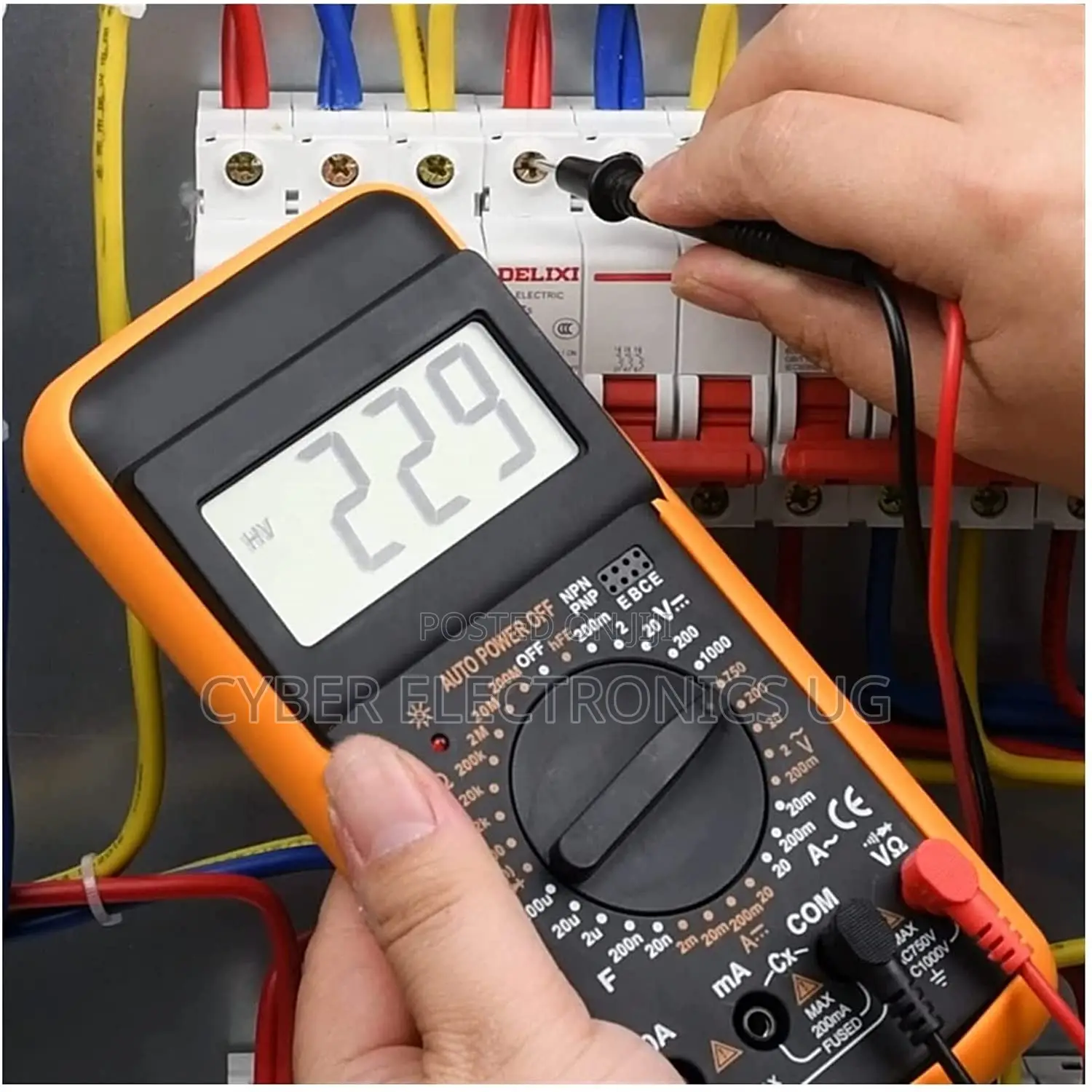 Dt-9205a Digital Multimeter Handheld Ac/Dc Volt Amp