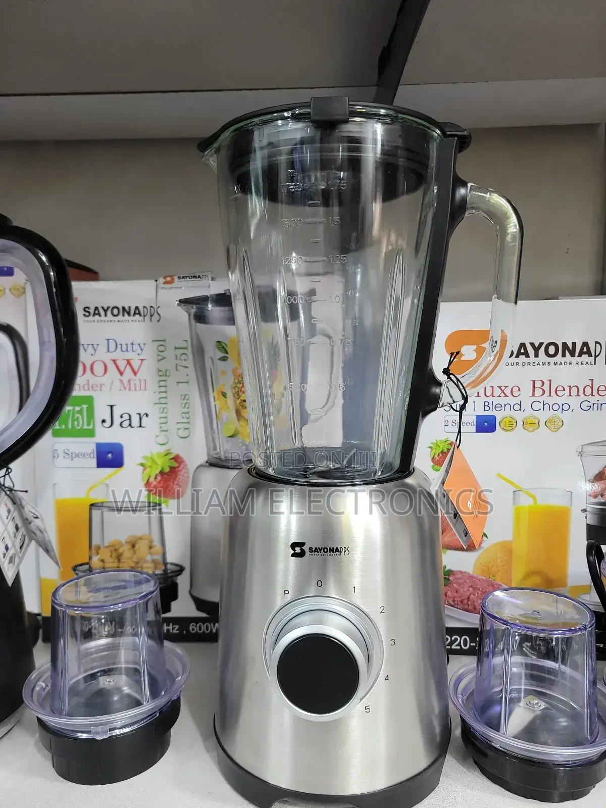 Sayona 2in1 Heavy Duty Blender